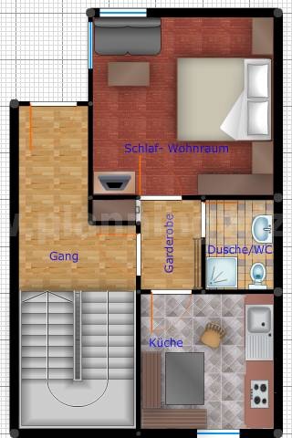 Grundriss Appartement 1